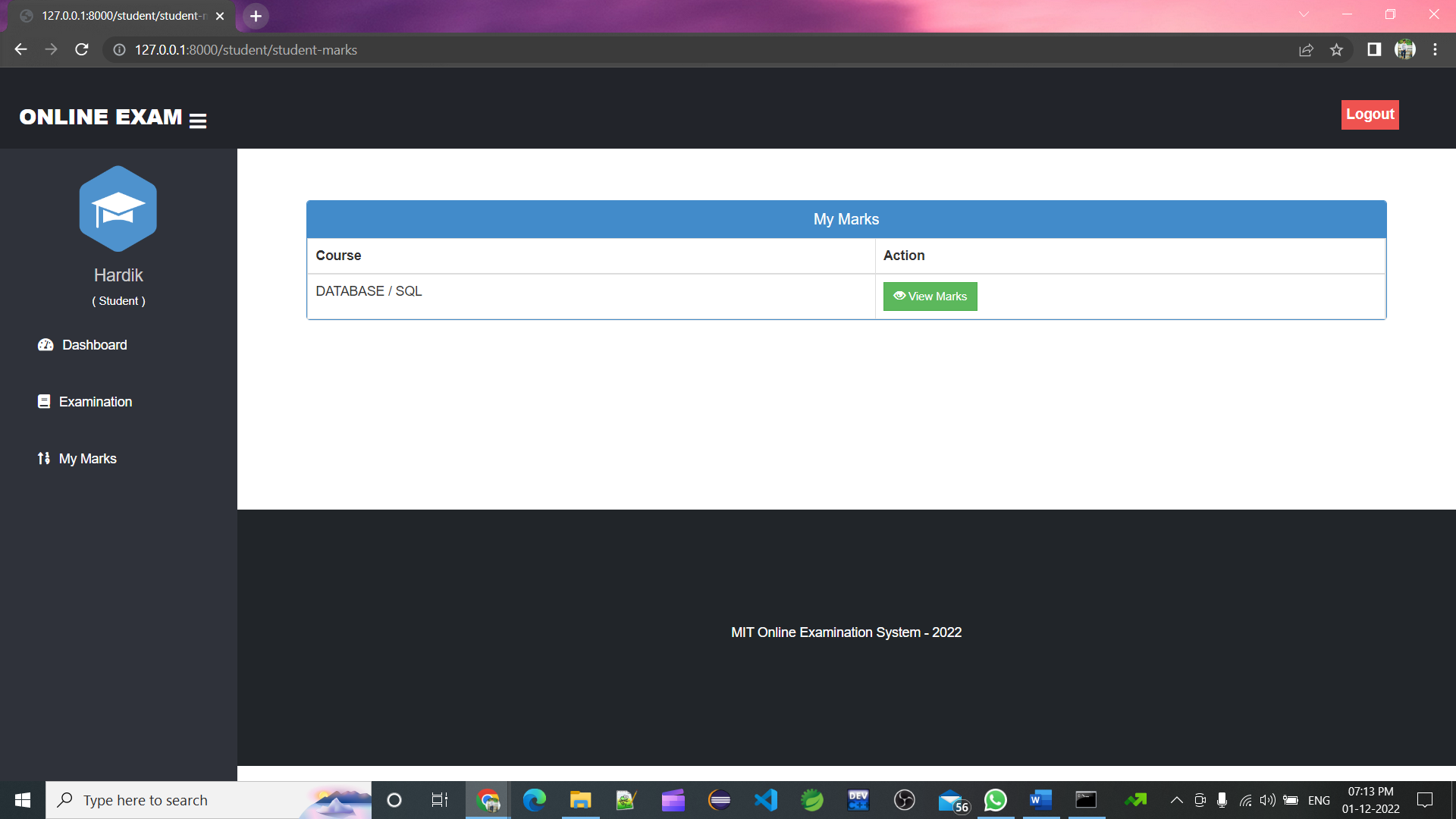 GitHub - HardikSP111/Examination-Portal