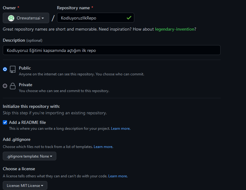 GitHub - Orewatensai/KodluyoruzIlkRepo: Kodluyoruz Eğitimi kapsamında ...