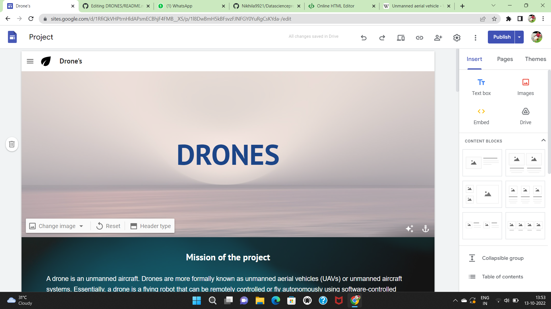 GitHub - 20471A0420/DRONES