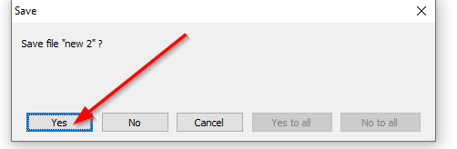 The Save Menu buttons have no underscores for direct use with the ...