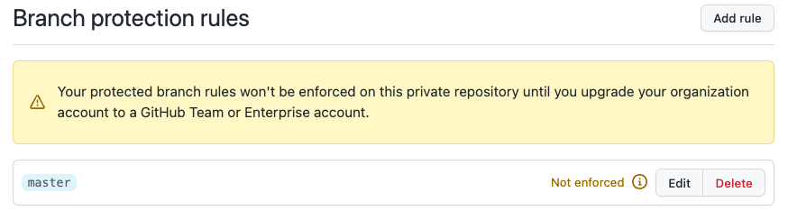 Protect the `main` branch by locking it down for direct commits · Issue ...
