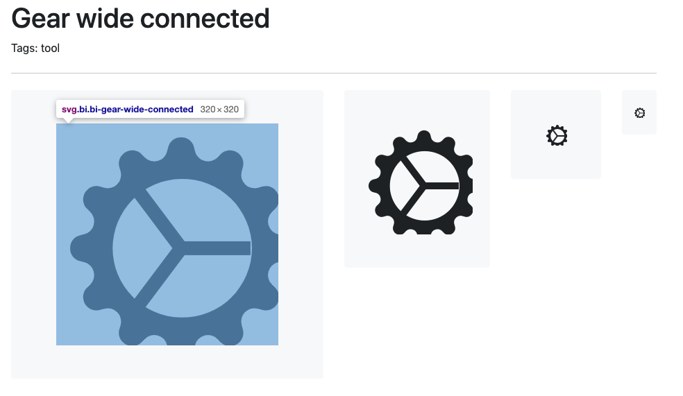 Gear Icons is not positioned properly · Issue #242 · twbs/icons · GitHub