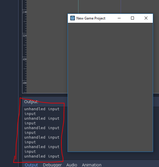 [Regression] _UnhandledInput does not receive mouse events when scene ...