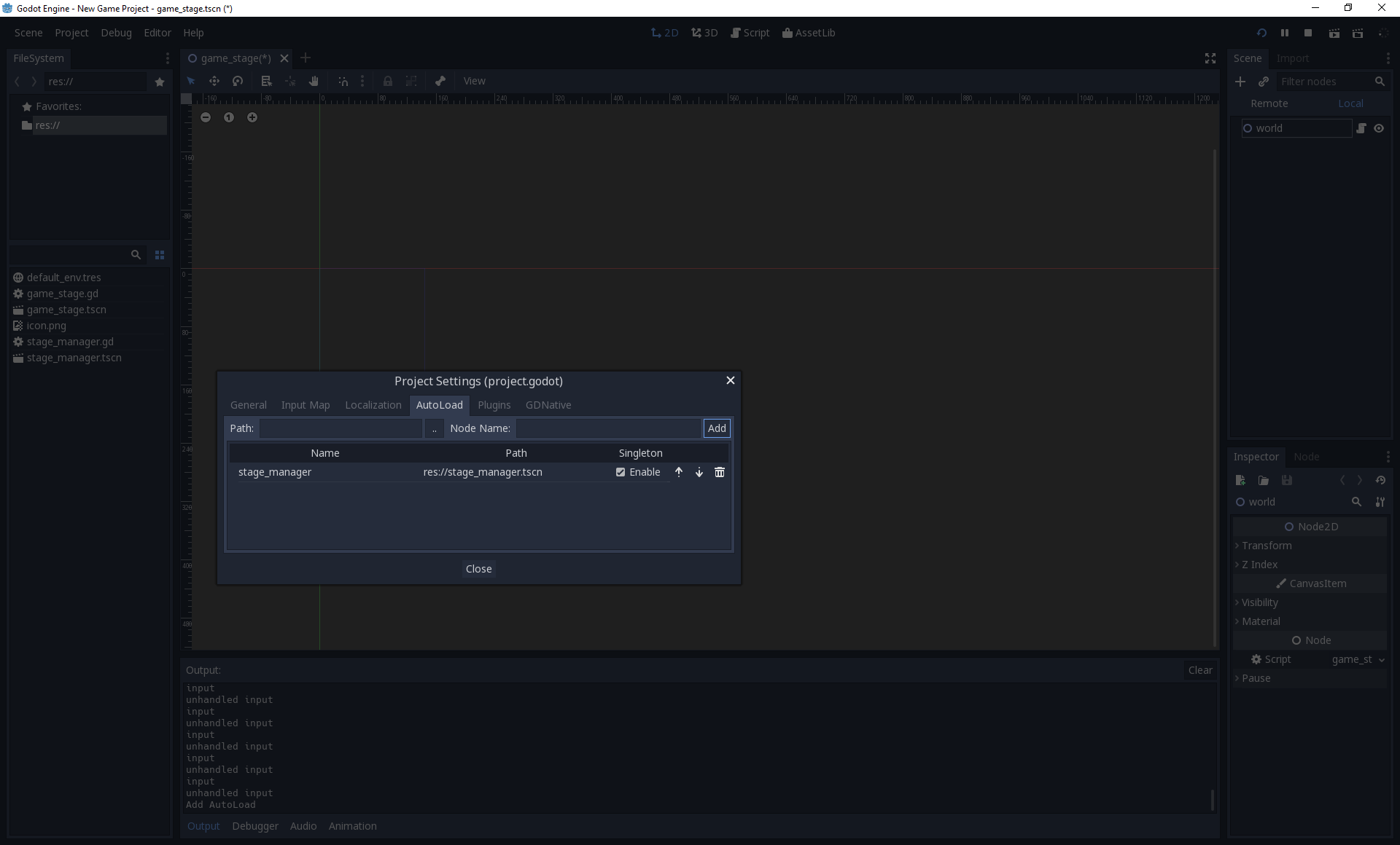 [Regression] _UnhandledInput does not receive mouse events when scene ...