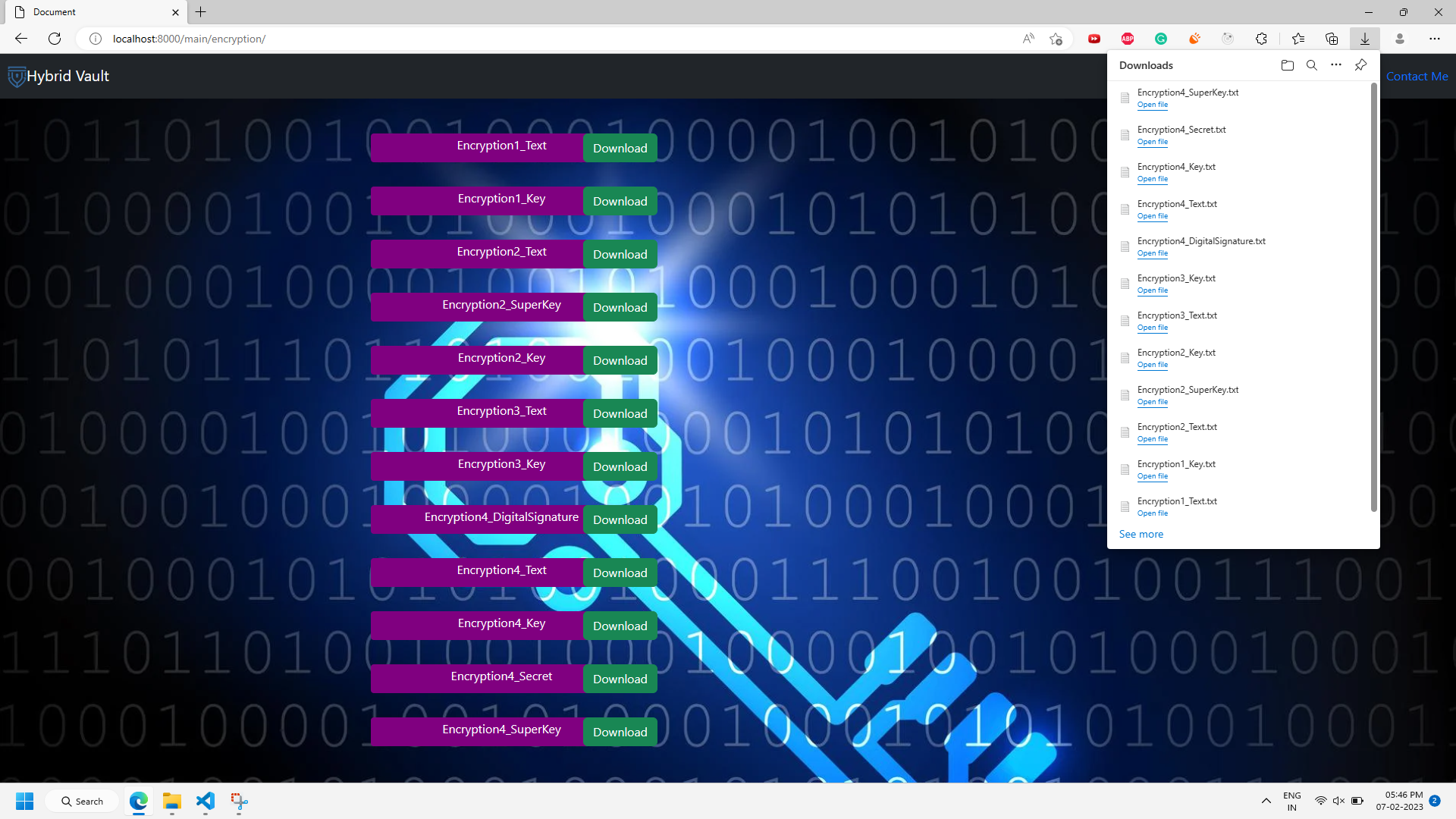GitHub - Parikshith-G/Encryption-and-decryption-website: a website ...
