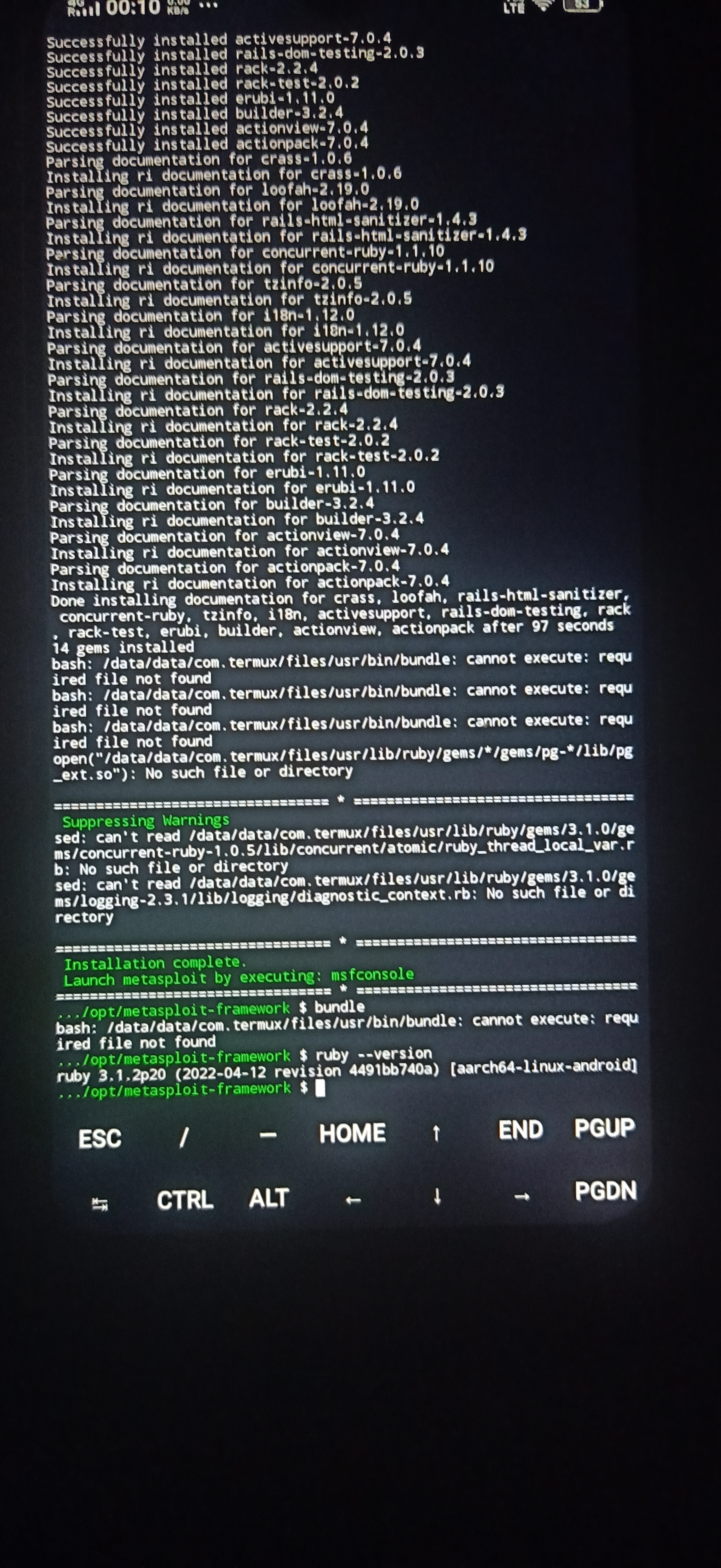 [BUG] · Issue #197 · gushmazuko/metasploit_in_termux · GitHub