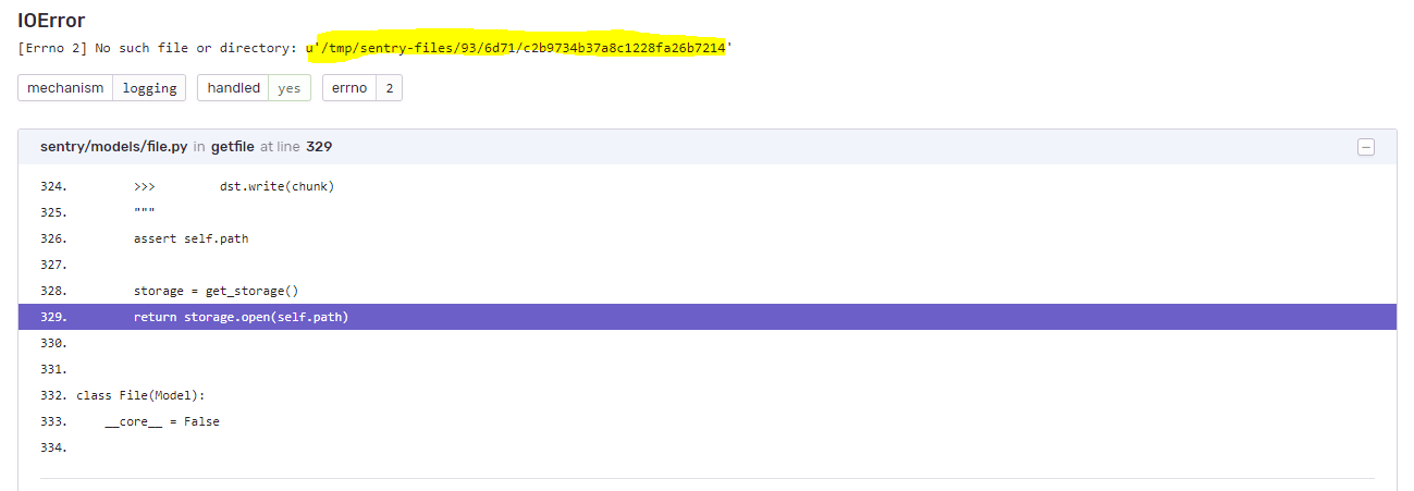 [9.1.1] Failed download files after upload · Issue #13299 · getsentry ...