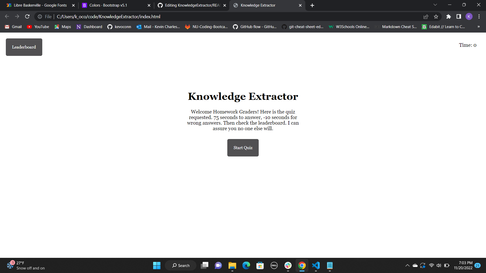 GitHub - kevoconn/KnowledgeExtractor