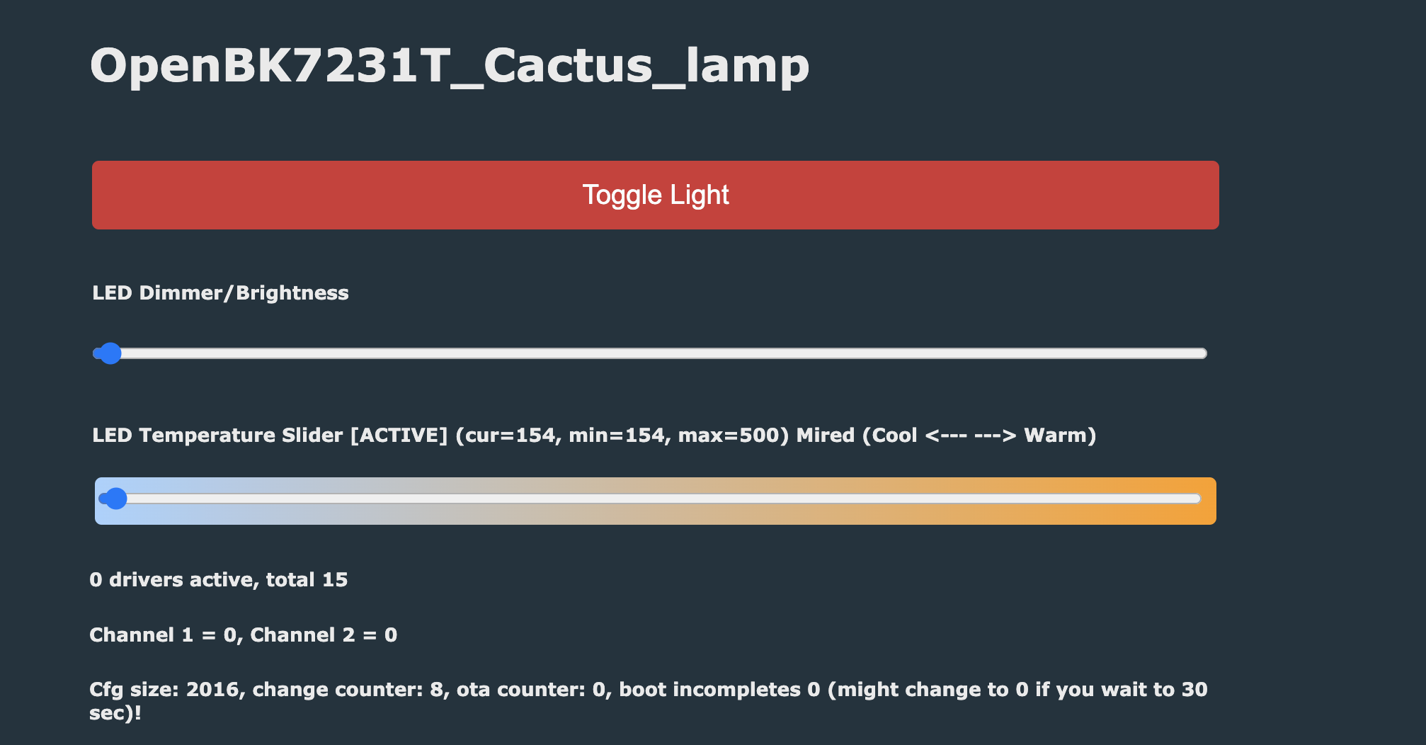 Flag 12 not working as intended for LED CW/WW bulb · Issue #441 ...