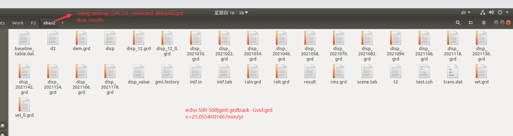 [Feature]: Analysis of sbas results · Issue #560 · gmtsar/gmtsar · GitHub