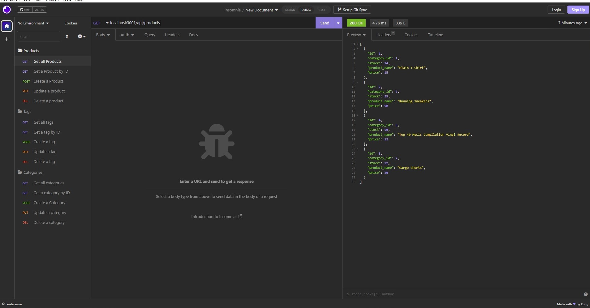 GitHub - JASKIRAT29/ECOMMERCE-BACKEND