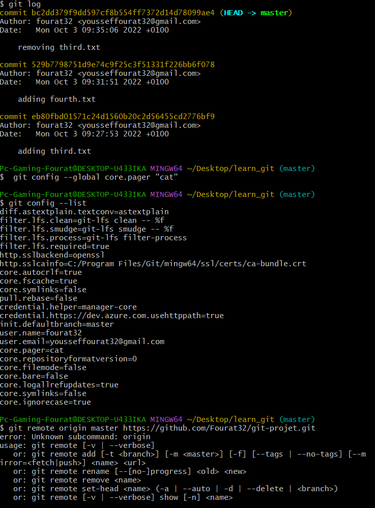 GitHub Fourat32/gitprojet