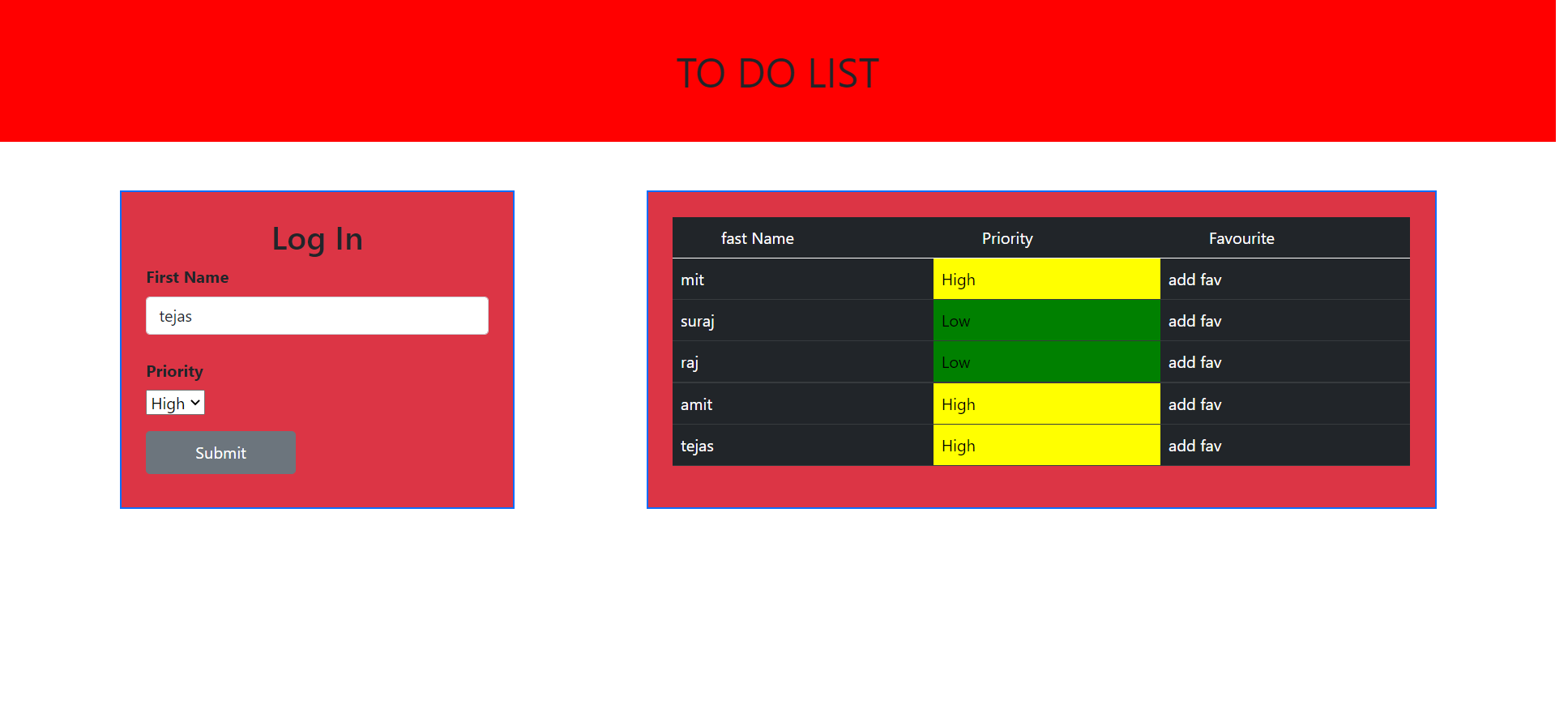 Github mitpatel9 to do list