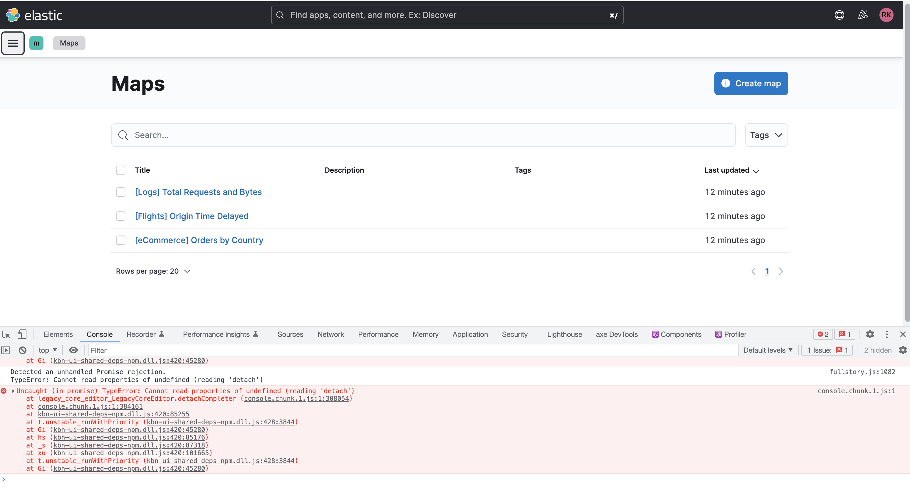 Maps Seeing a TypeError Cannot read properties of undefined (reading