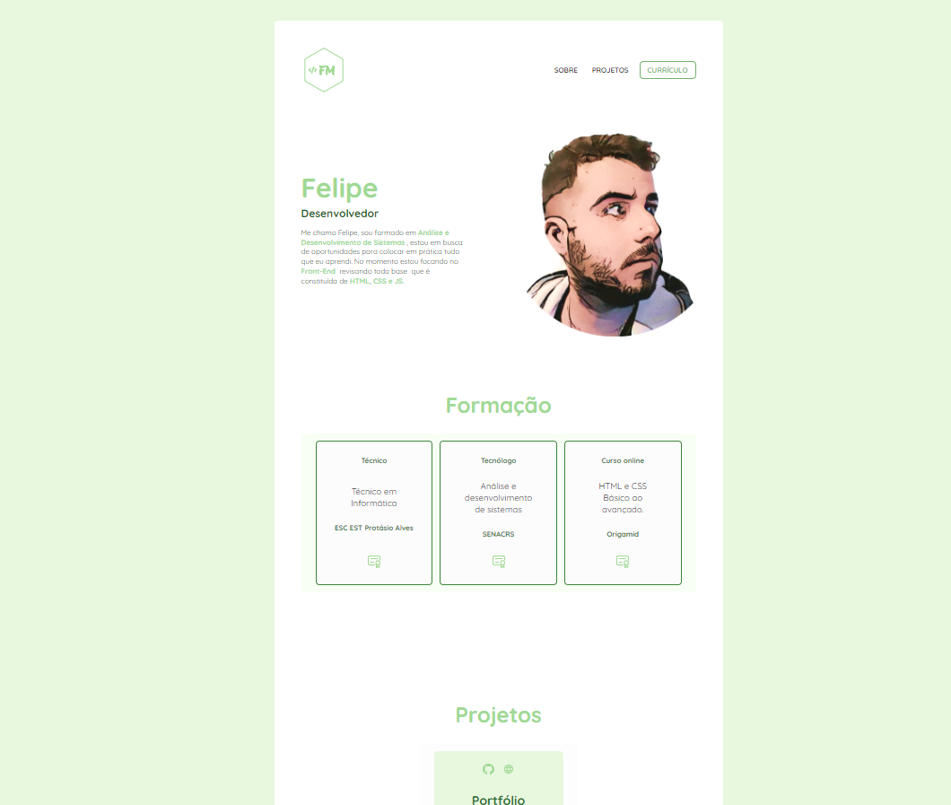 GitHub - felipe-desenvolvedor/portfolio