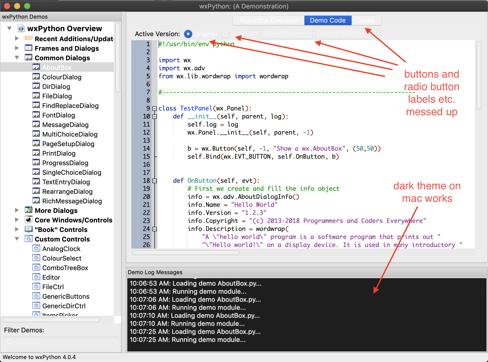 python mac os track application foreground