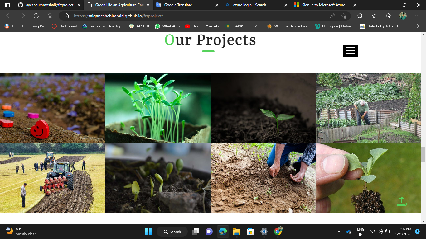 GitHub - SaiGaneshChimmiri/frtproject