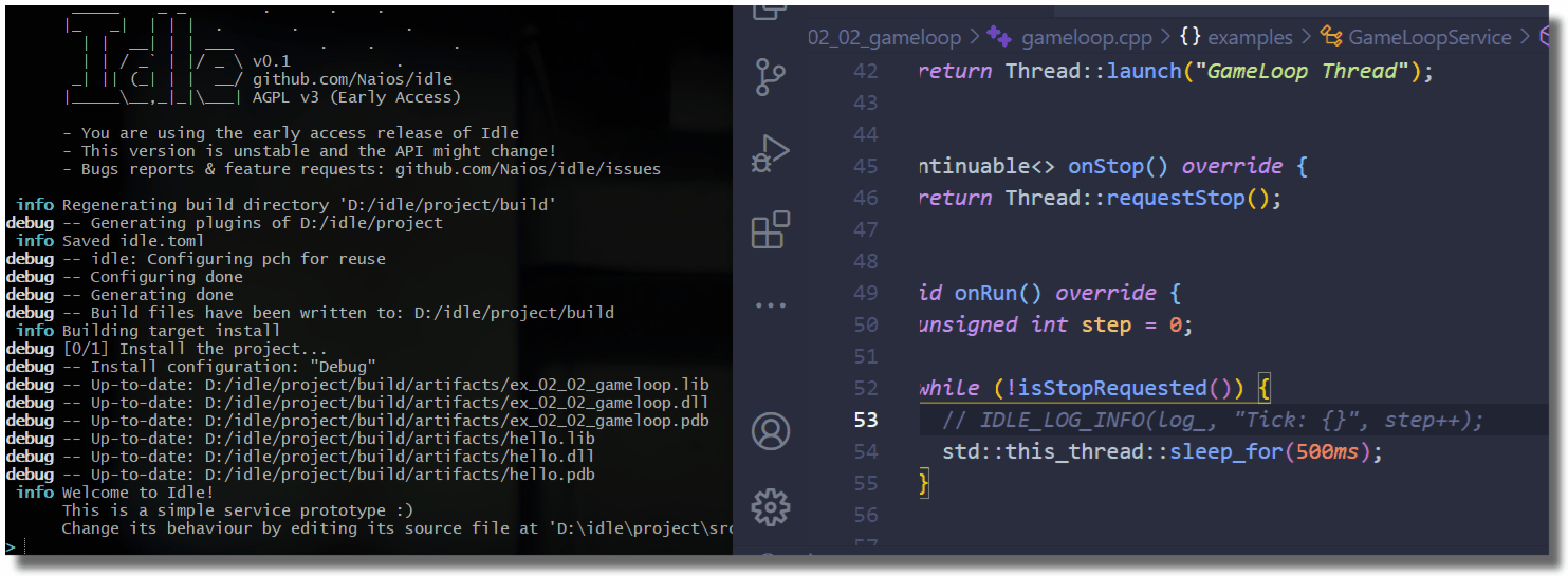 Debugging under IDLE