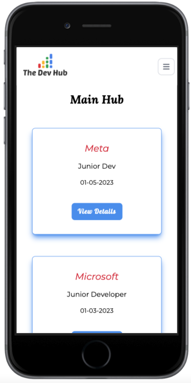 GitHub - the-dev-hub-project/front-end: Organization tool for job searching