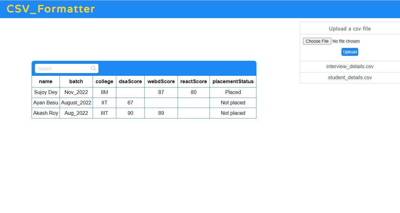 Github antu99g csv formatter