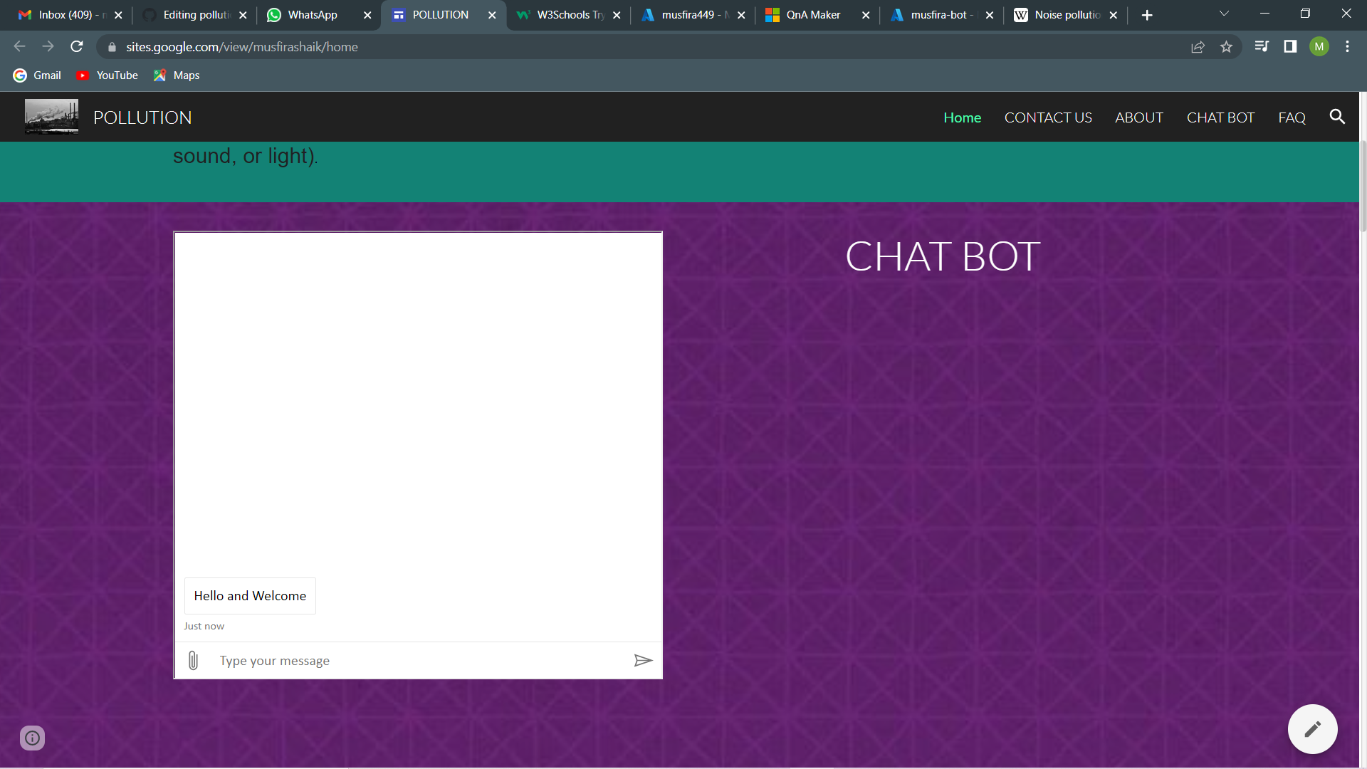 Github Musfira12 Pollution