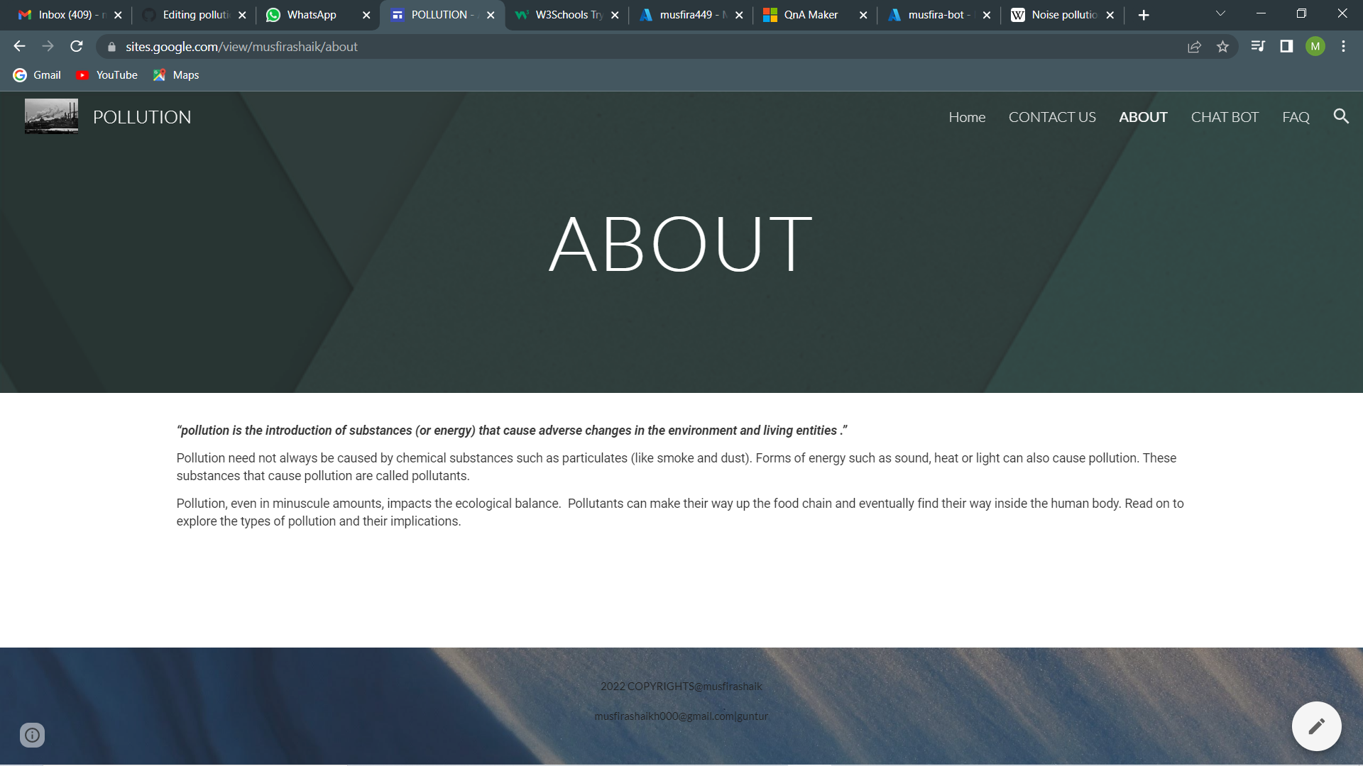Github Musfira12 Pollution
