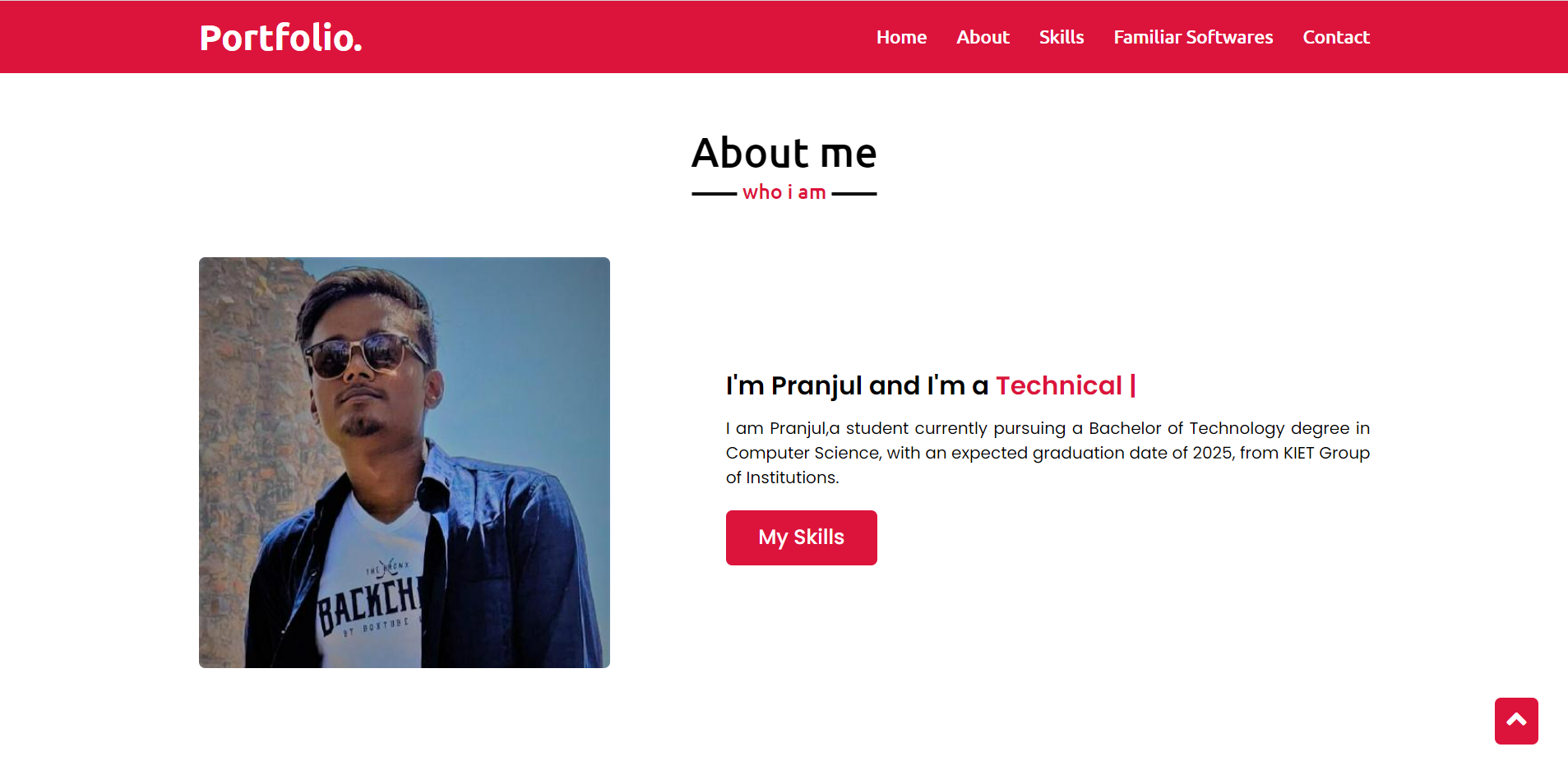 GitHub - pranjultiwari/Portfolio-website