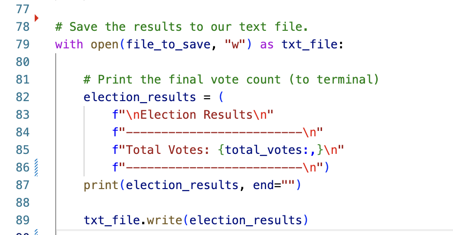 GitHub - betsysavage/Election_analysis: Python practice for election ...