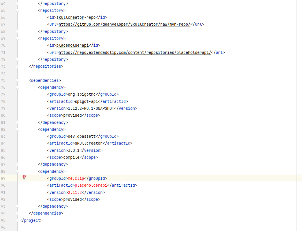 Dependency 'me.clip:placeholderapi:2.11.2' not found · Issue #885 ...