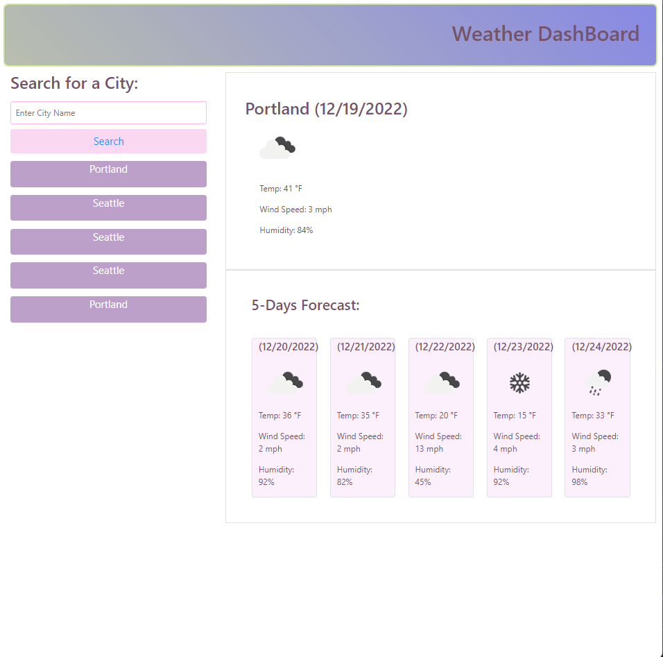 GitHub - uriyuri00/06-Weather-Dashboard-