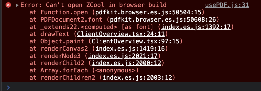 Cannot use custom font in Canvas · Issue #1327 · wojtekmaj/react-pdf ...