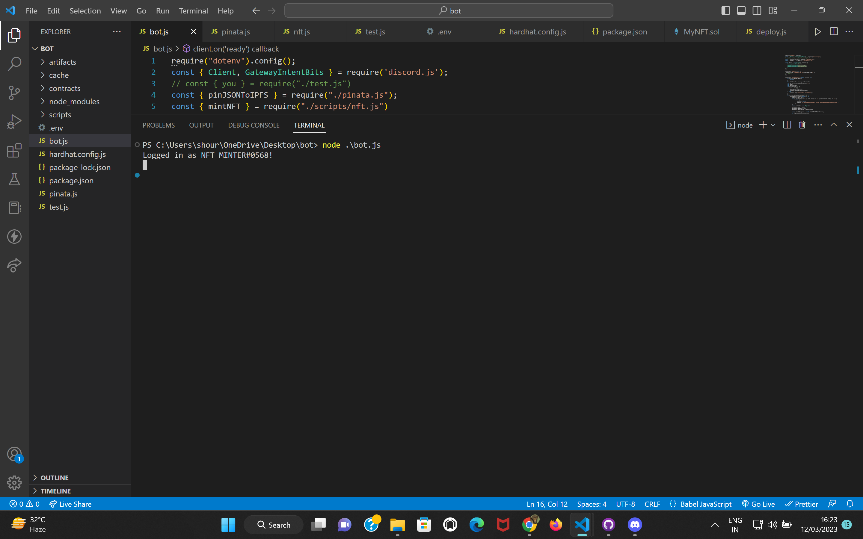 GitHub - Sh0g0-1758/Lazy_NFT_Minter-DISCORD_BOT: A bot that mints an ...