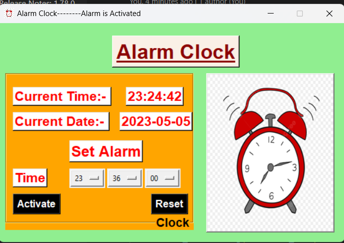 GitHub - Dinesh-0239/Alarm-Clock: Alarm Clock is created by me(Dinesh ...