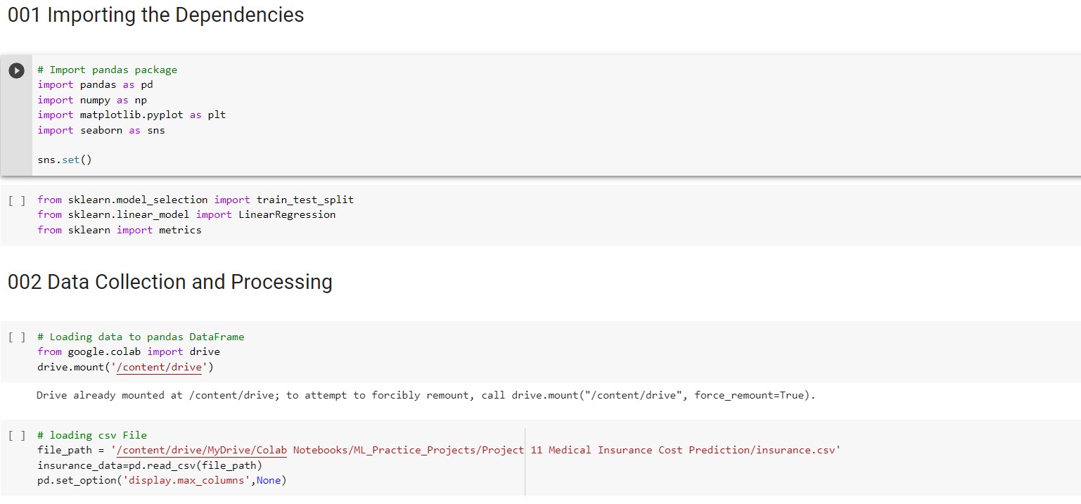 GitHub Nikhil2893/Project11MedicalInsuranceCostPrediction