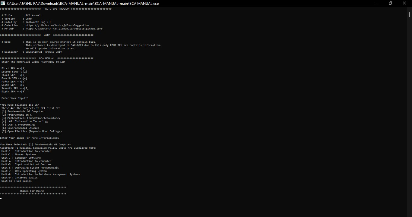 GitHub - Jashuraj/BCA-MANUAL: A User Friendly BCA Manual According NEP ...