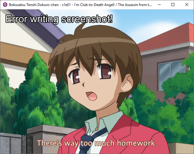 Screenshots can't be saved · Issue 119 · jellyfin/jellyfinmpvshim