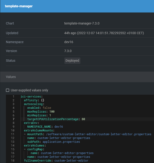 Helm Release Values not being updated after initial load · Issue 6721