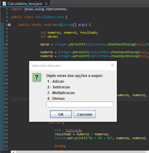 GitHub - EribaldoOliveira/Calculadora_Java: Calculadora_Java