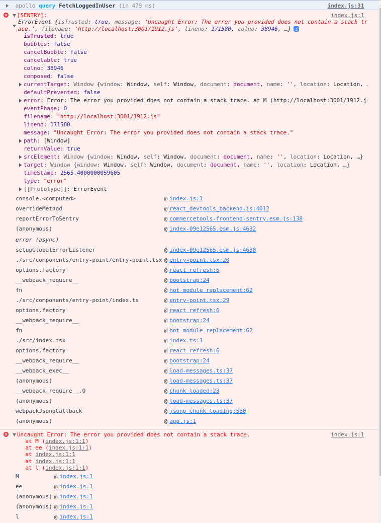 Merchant Center custom app "request cancelled" error · Issue #2910 ...