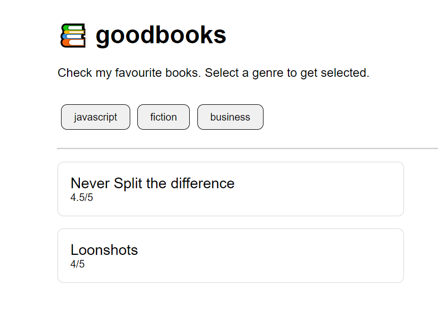 GitHub - mshah1098/book-recommendation-app: Recommendation App using React