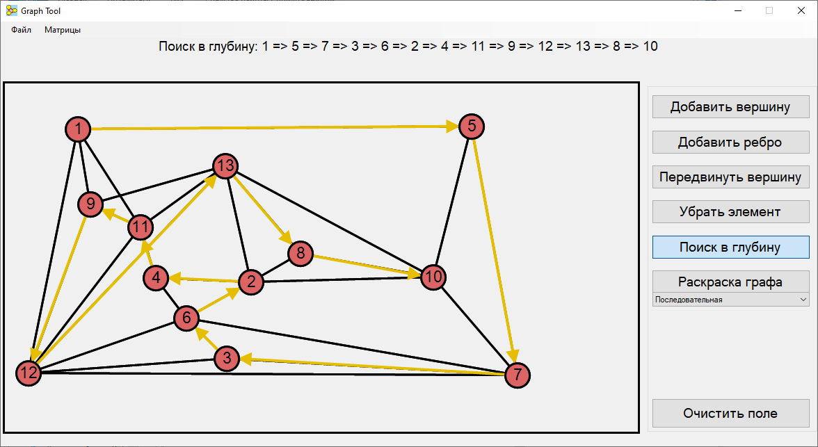GitHub - anesnov/Graph_Tool: Индивидуальное задание по КДМ