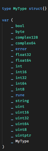 Invalid syntax highlighting for rune and error types · Issue #56515 ...