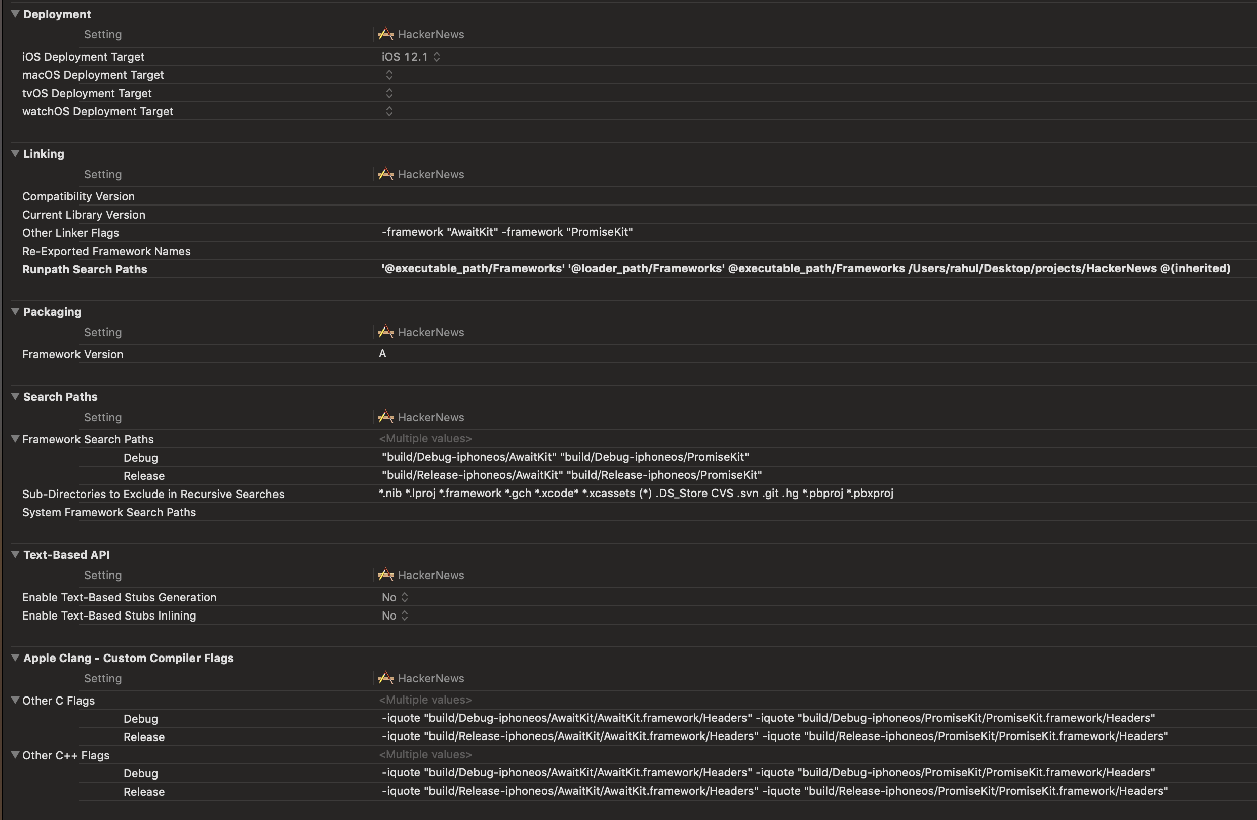ld symbol(s) not found for architecture arm64 · Issue 980 · mxcl
