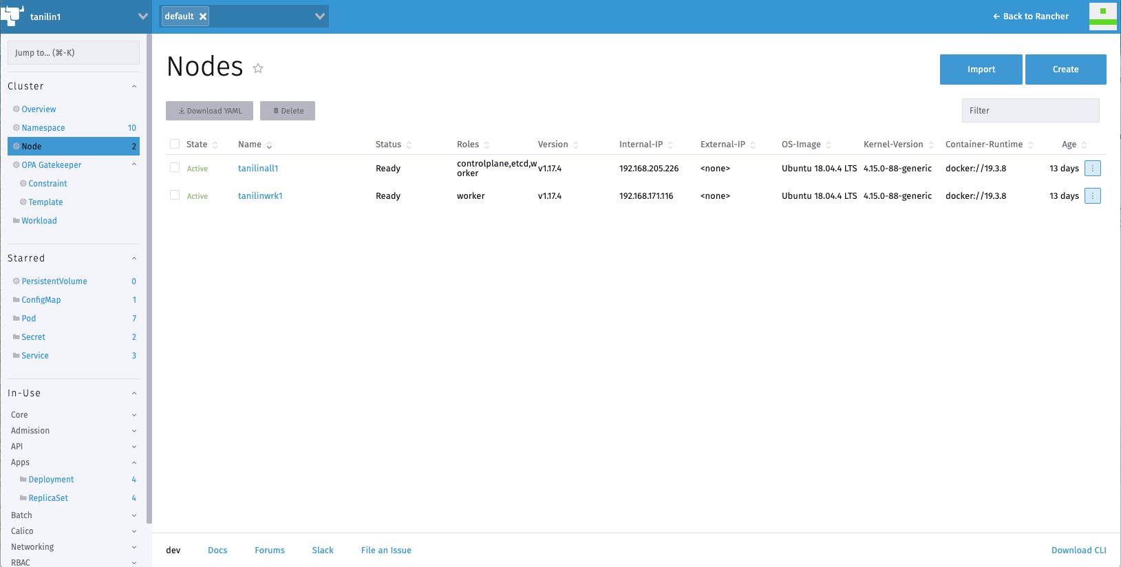 UI Issues with Nodes · Issue #508 · rancher/dashboard · GitHub