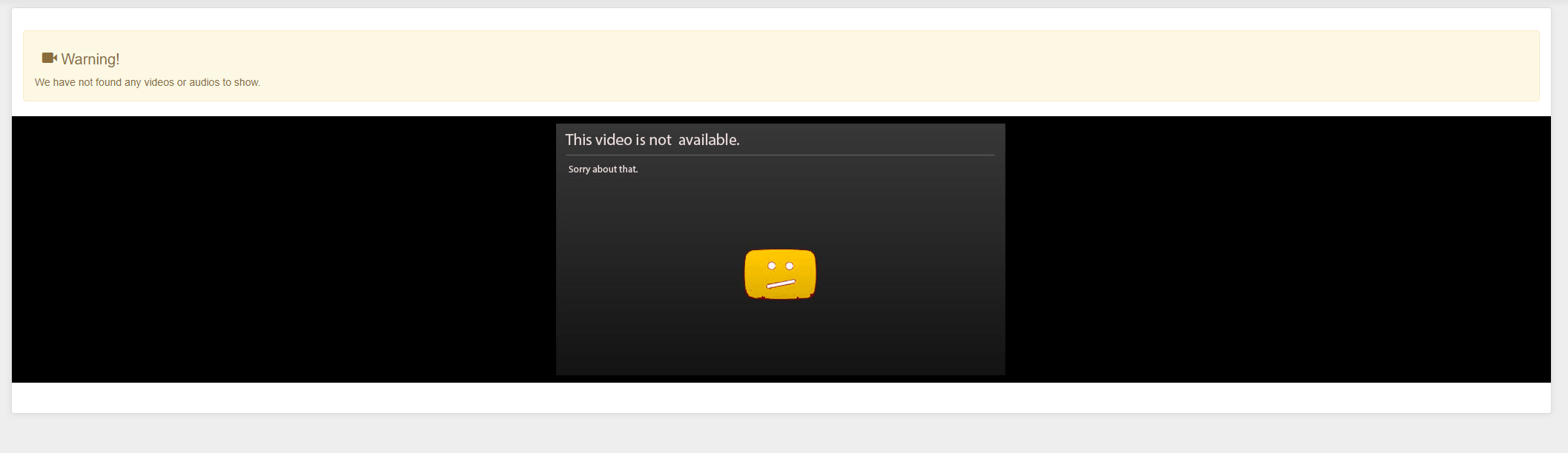 Adjust Warning Screen · Issue #7433 · WWBN/AVideo · GitHub