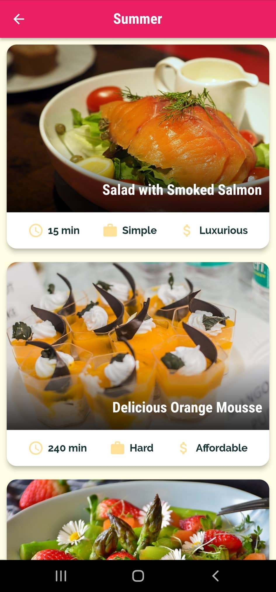 GitHub SenanQ94/meals_app Application to show recipes of delicious