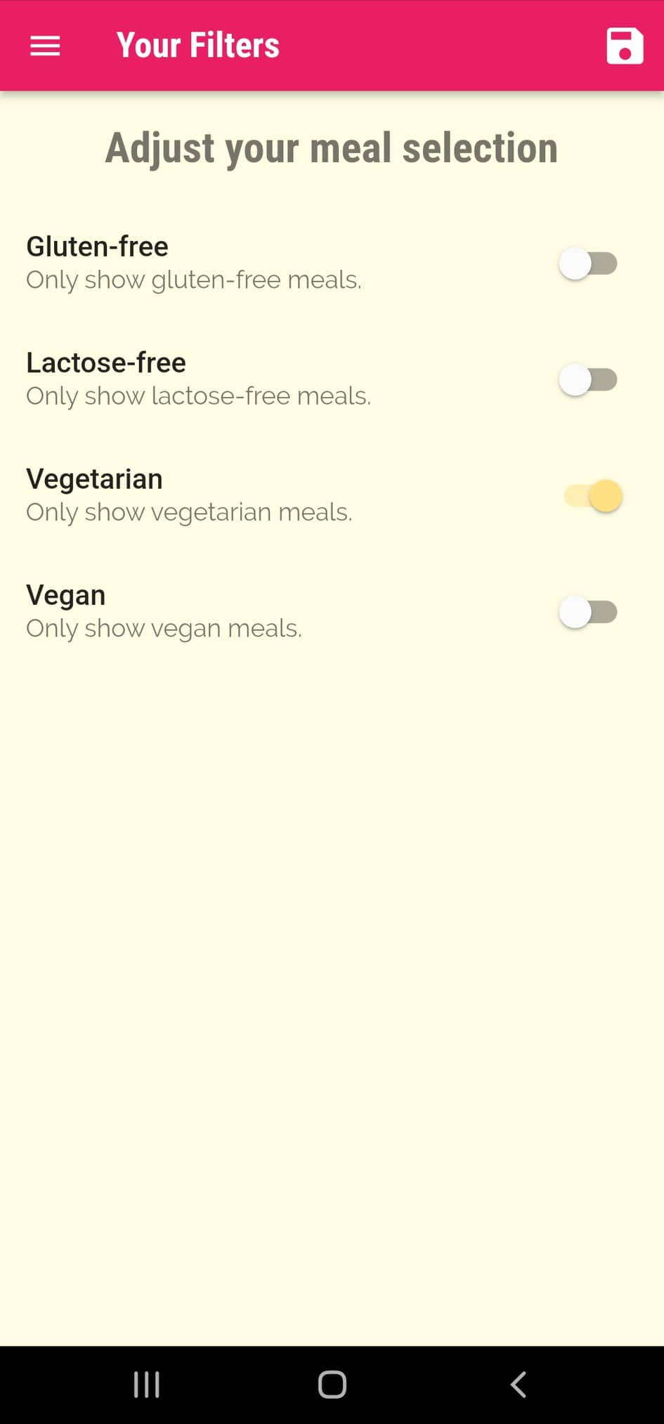 GitHub SenanQ94/meals_app Application to show recipes of delicious