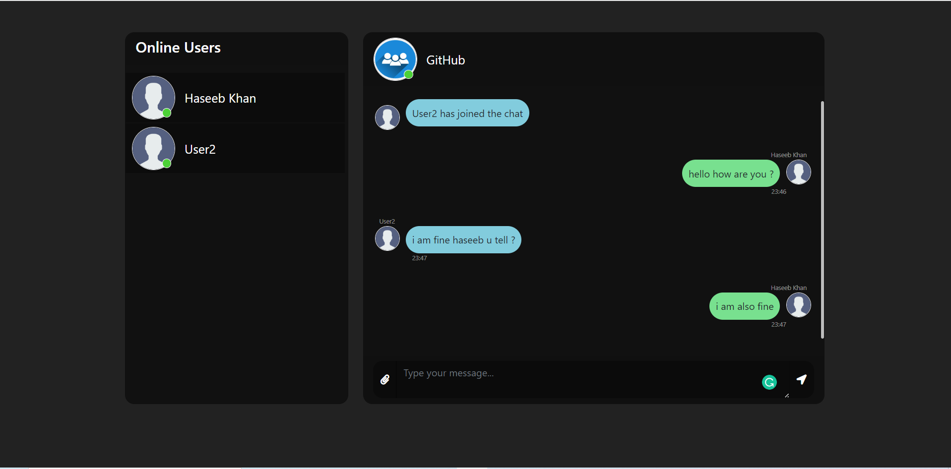 GitHub - HaseebFarooq200/Chat-Application: It's a chat application in ...