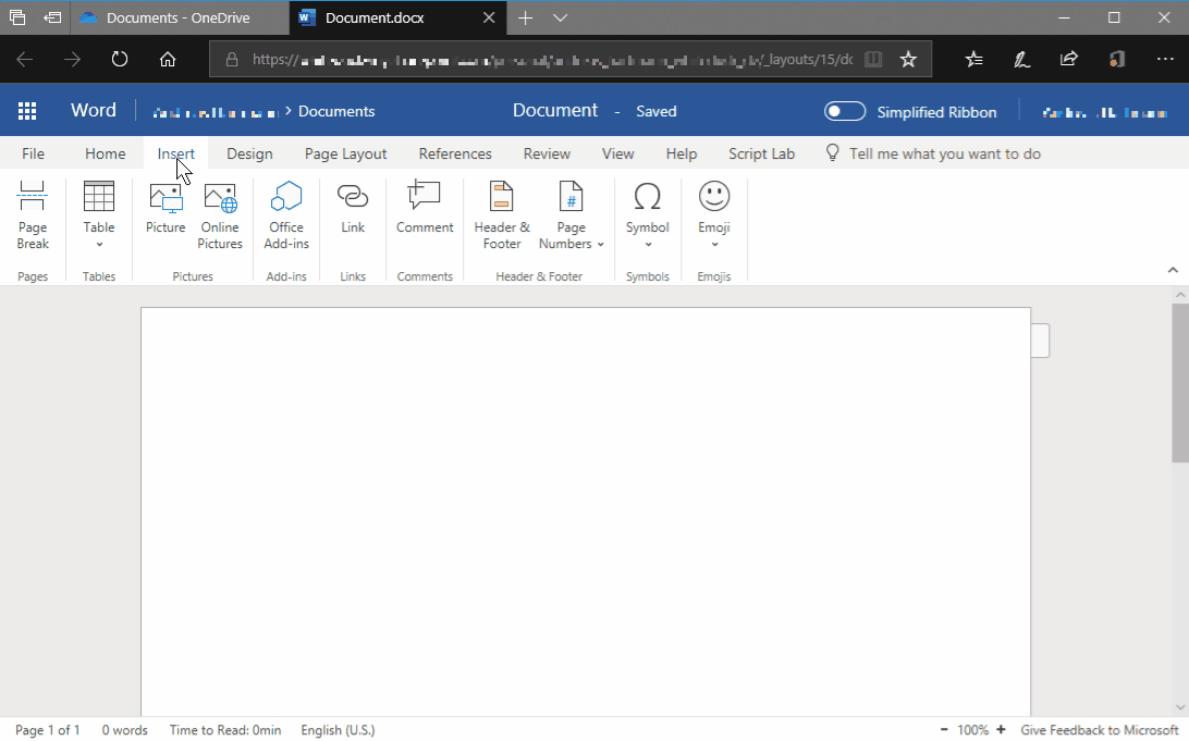 WordOnline_Insert_Bug
