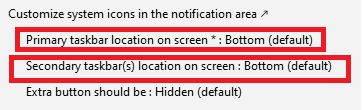 Bug: Taskbar stuck to top · Issue #707 · valinet/ExplorerPatcher · GitHub